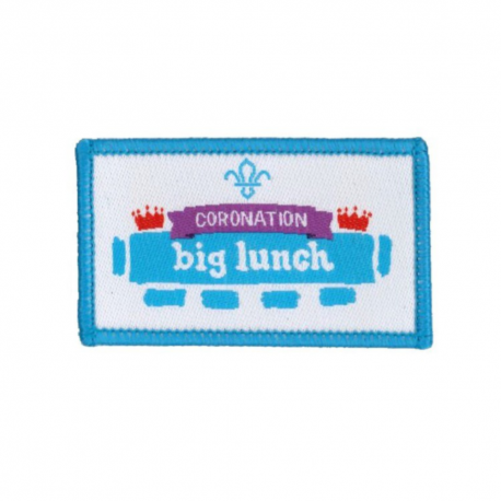 The Big Lunch Out Coronation Badge