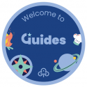 Welcome to Guides woven badge