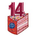 Happy 14th Birthday Badge