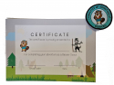 Beaver Moving On Certificate and Badge