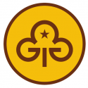 Brownies trefoil woven badge