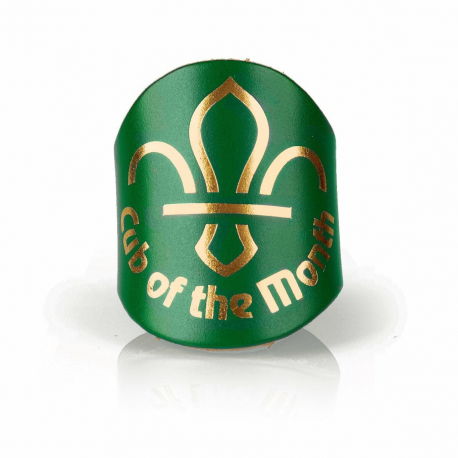 Cub of the Month Leather Woggle