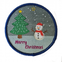 Merry Christmas Fun Badge