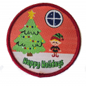Happy Holidays Fun Badges