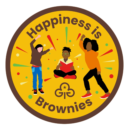 Happiness Is Brownies Badge