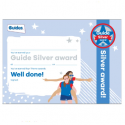 Silver award certificate - Guides