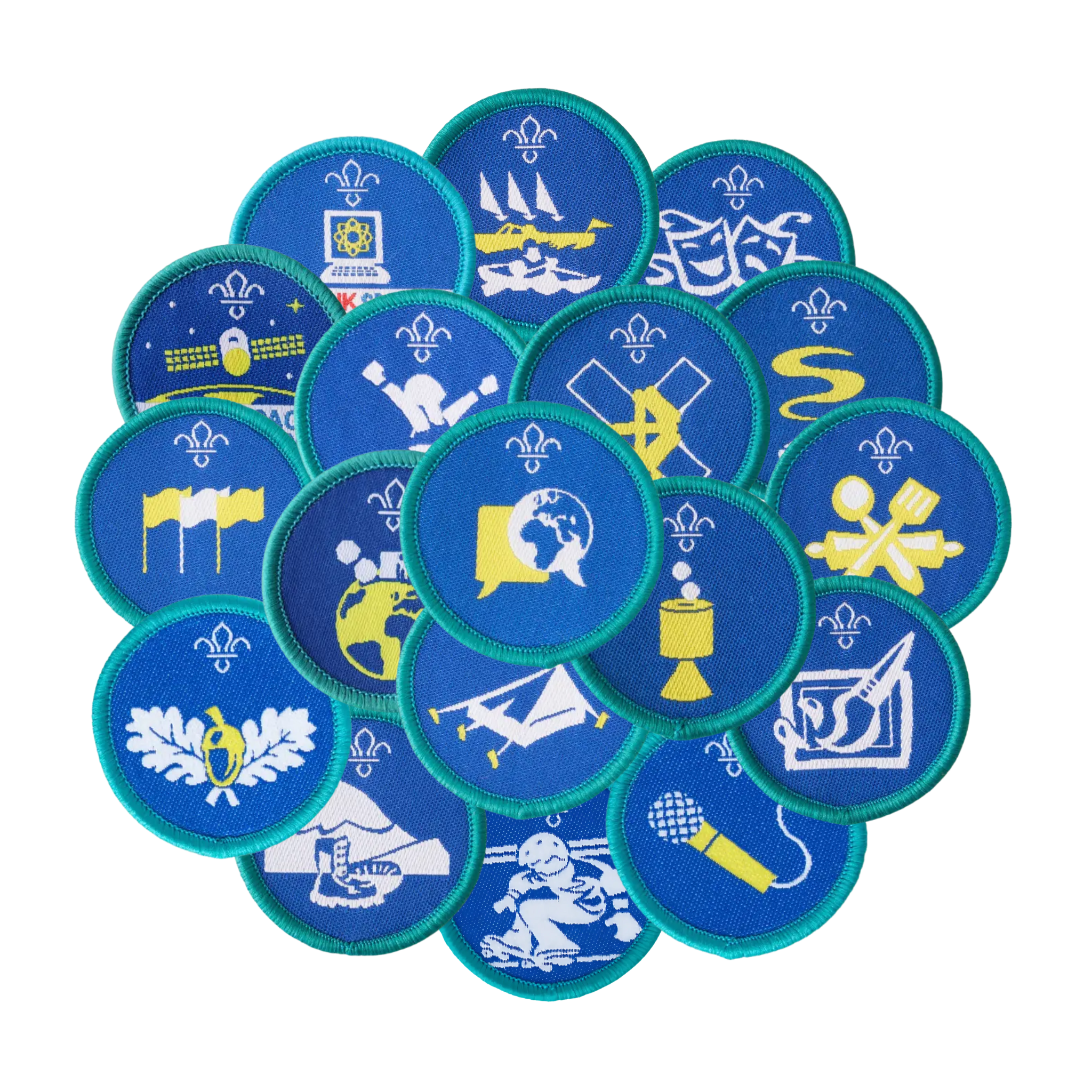 Scout Badges Rocks Scout Main Uniform Badges – The Scout And Guide Shop