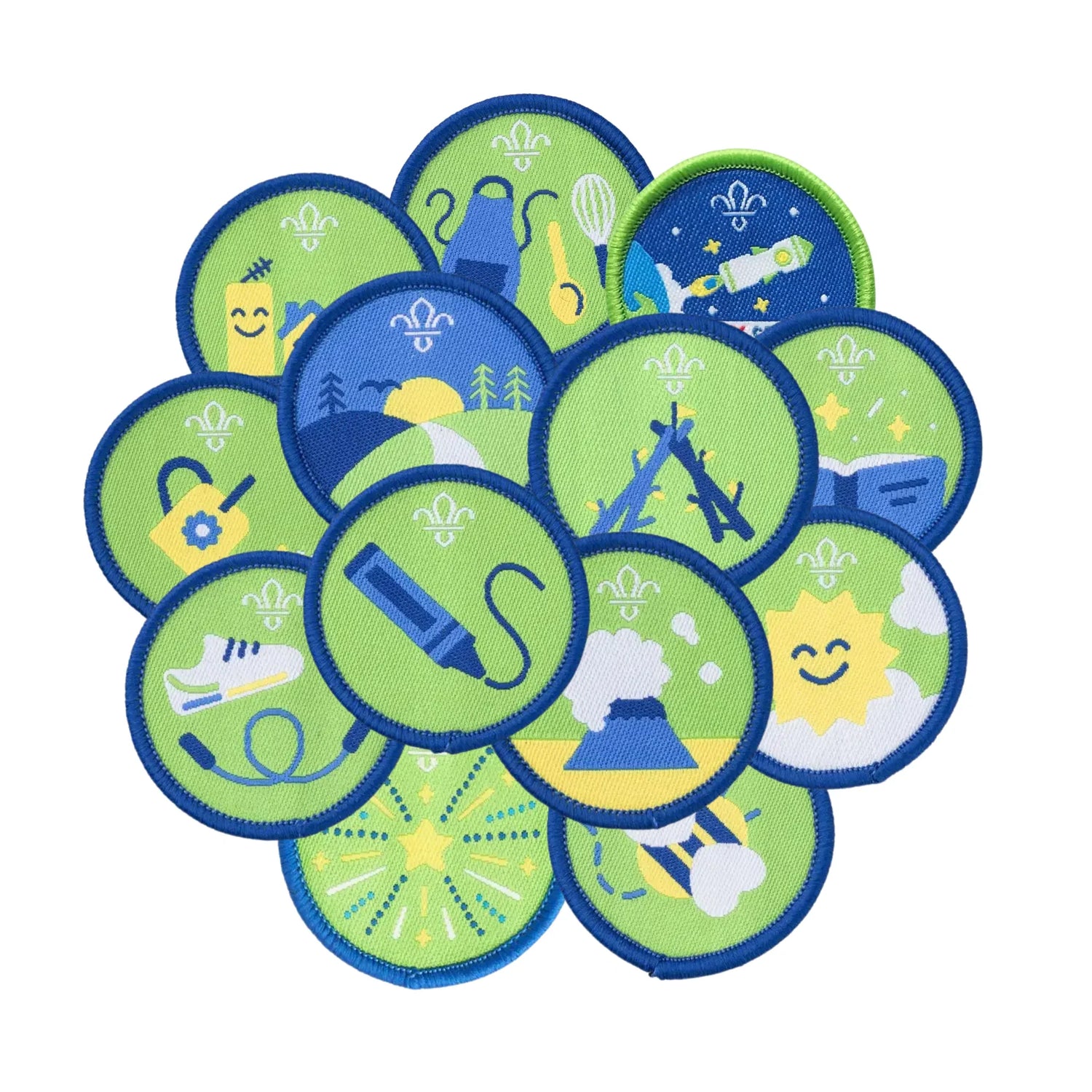 FDL Squirrel Badge Packs