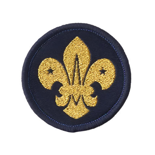 Air Scout Beret Cloth Badge - Pack 25