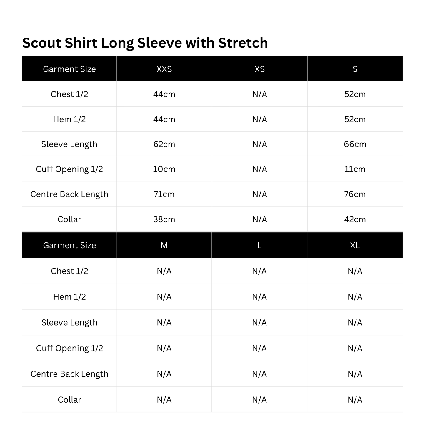 Scouts Uniform Shirt with Stretch