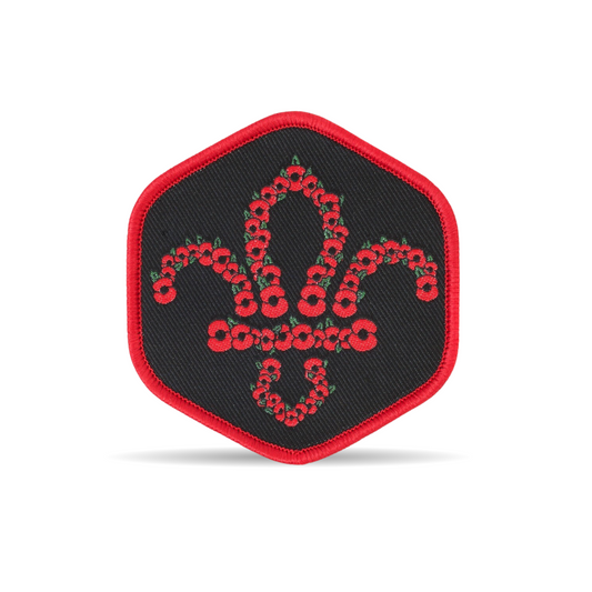 Poppy & Scouts FDL Poppy Blanket Badge
