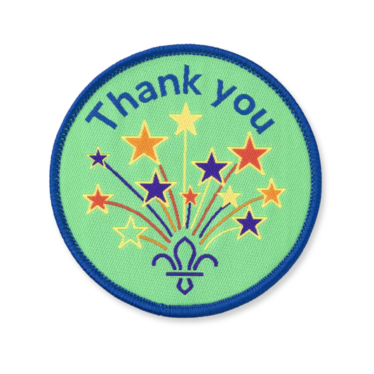 Thank you Badge Blanket Badge