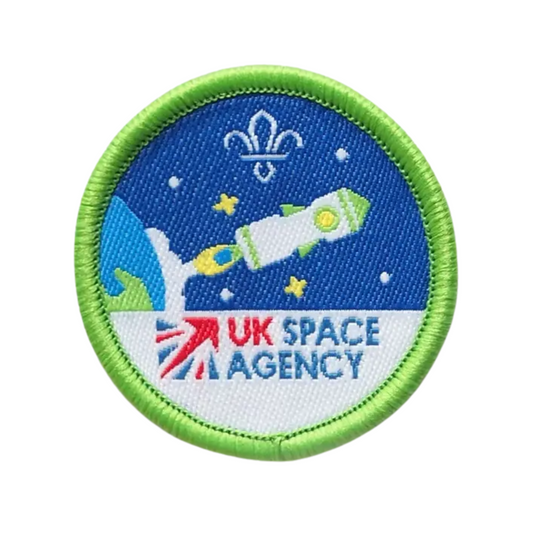 Squirrels Scout Space Activity Badge - Pack of 25