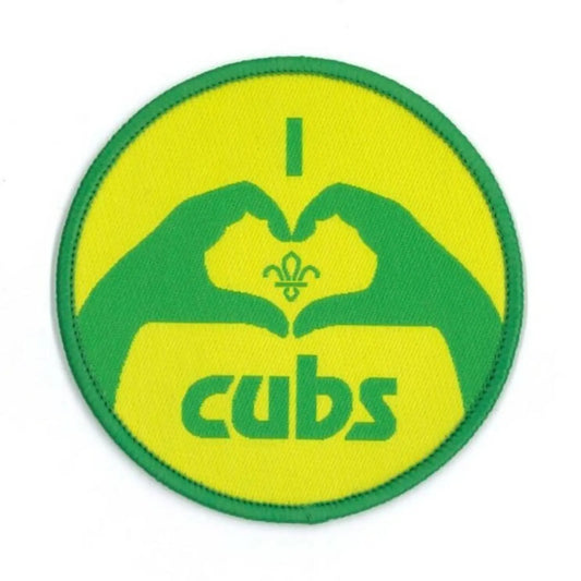Cubs - I Heart Cubs Blanket Badge