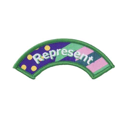 You Shape Cubs Represent Badge