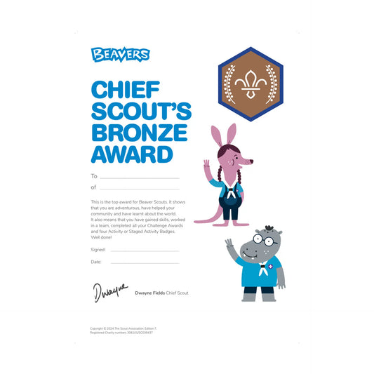 Beaver Bronze Certificates