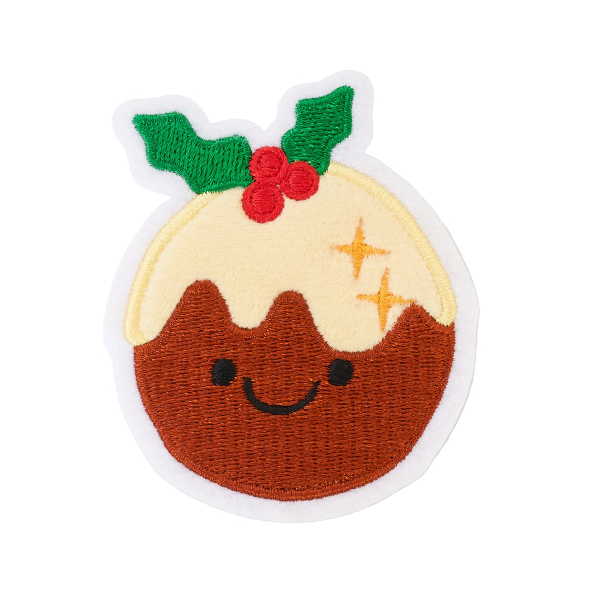 Christmas Pudding Blanket Badge