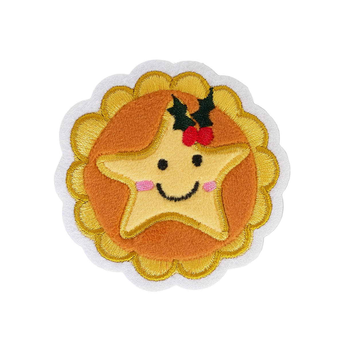 Mince Pie Blanket Badge