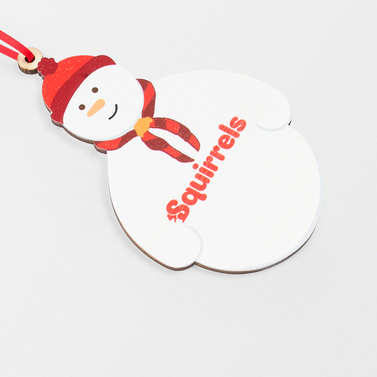 Squirrels Snowscout Decoration