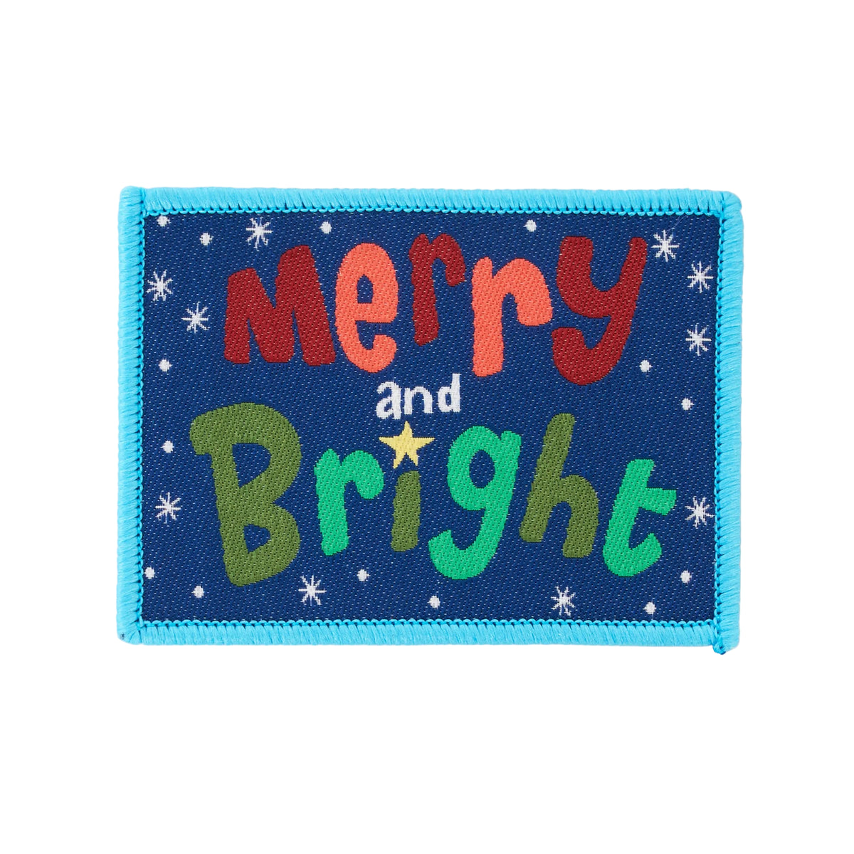 Merry & Bright Blanket Badge