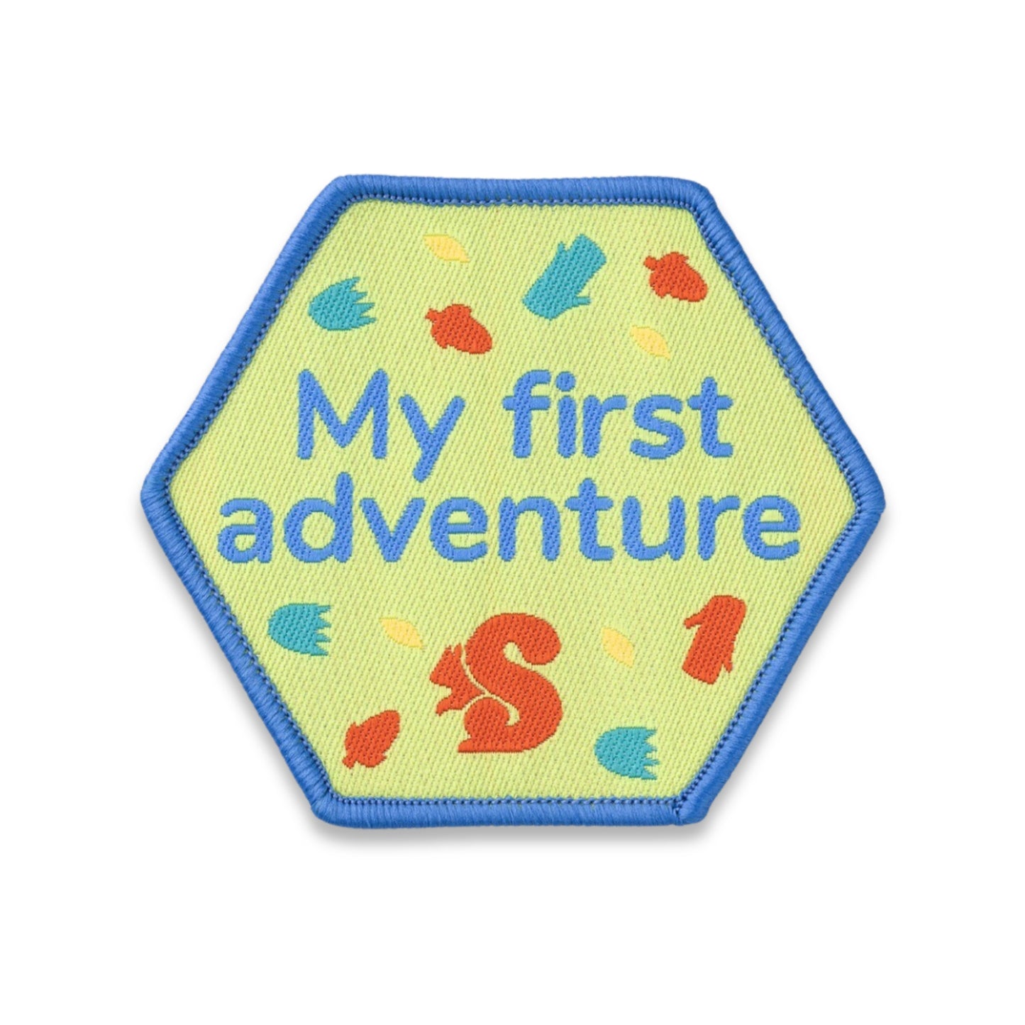 Squirrel My first adventure Fun Badge