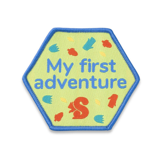 Squirrel My first adventure Fun Badge