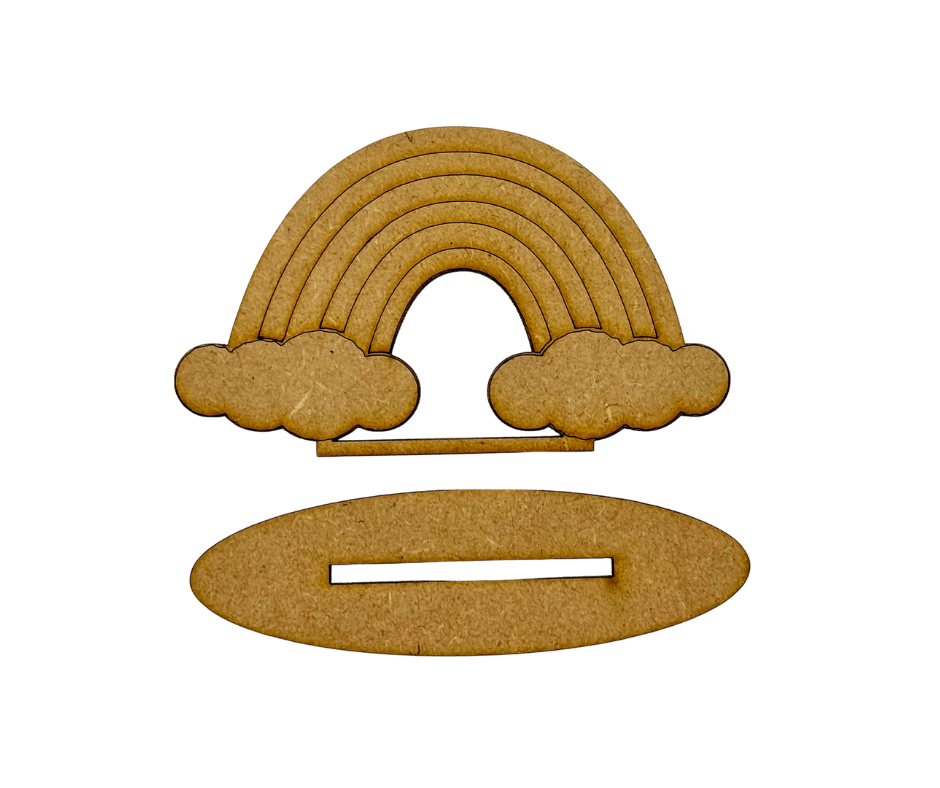 Rainbow Stand - decorate your own