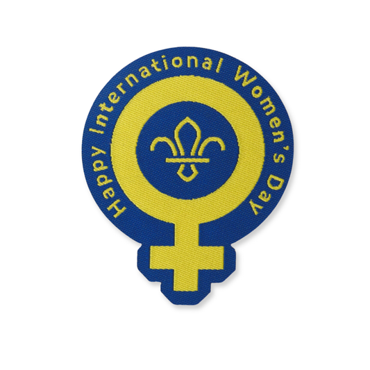 International Women's Day blanket badge