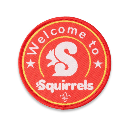 Welcome to Squirrels Blanket Badge