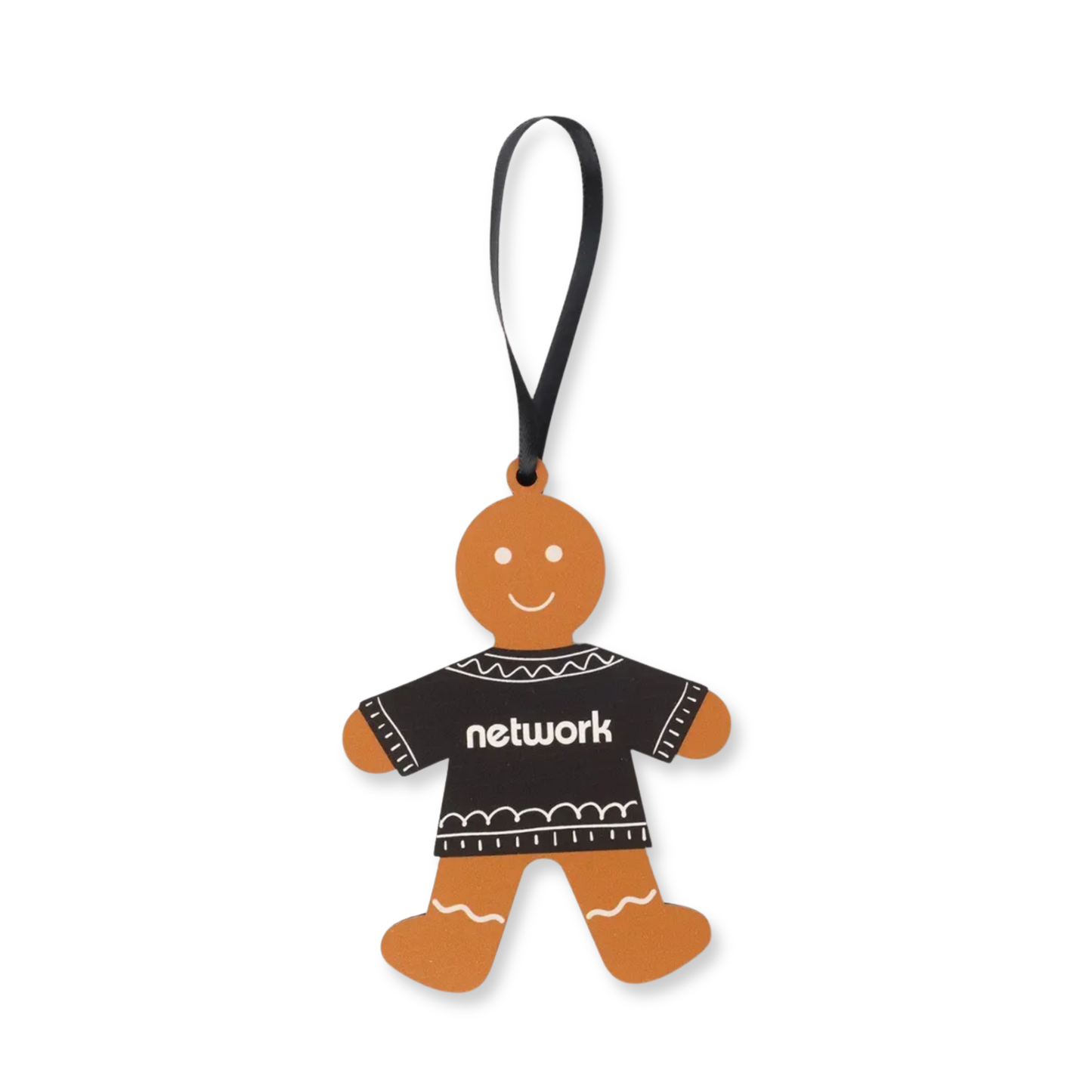Network Gingerbread Christmas Decoration