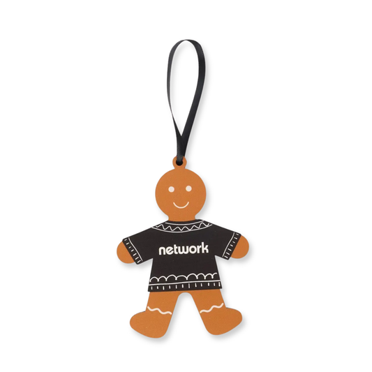Network Gingerbread Christmas Decoration