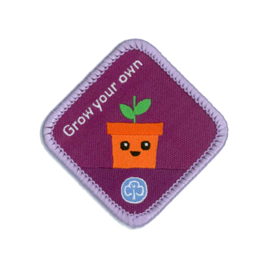 Brownies Grow your own woven badge