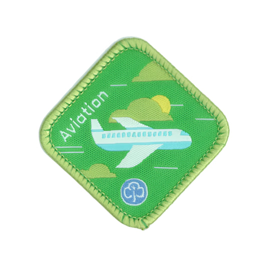 Brownies Aviation woven badge