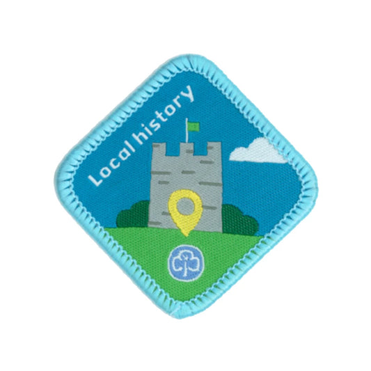 Brownies Local history woven badge