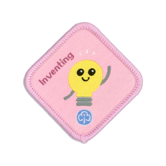 Brownies Inventing woven badge