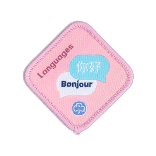 Brownies Languages woven badge