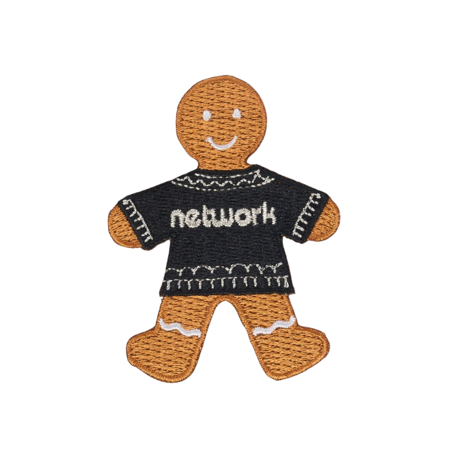 Network Gingerbread Blanket Badge