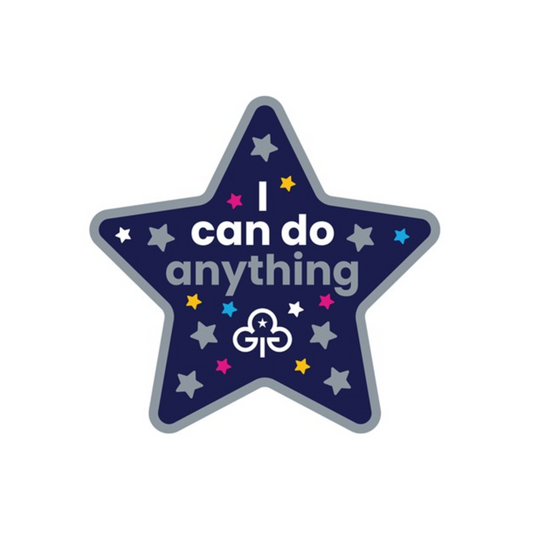 I can do anything woven badge