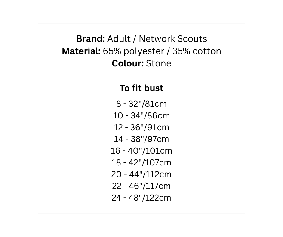 Adult Leader / Network Long Sleeve Uniform Blouse