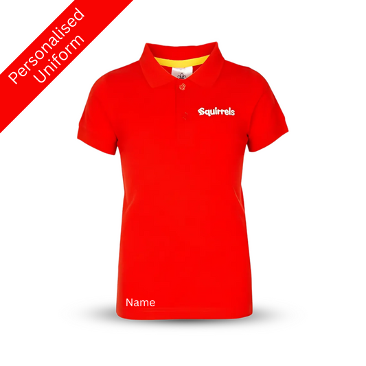 Personalised - Squirrel Scouts Polo