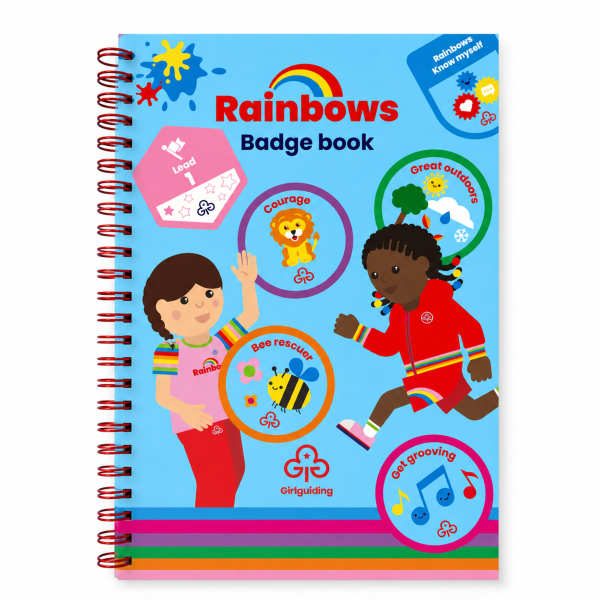 NEW Rainbow Badge Book