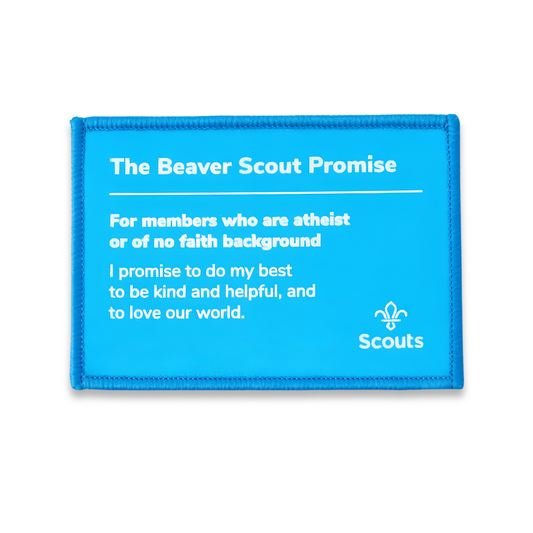 Beavers Promise Blanket Badge - Christian