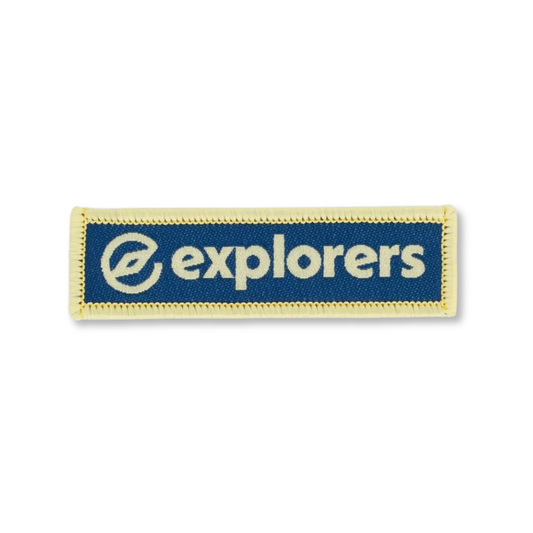 Explorers Logo Blanket Badge
