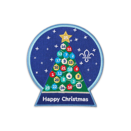 Scouts Advent Blanket Badge
