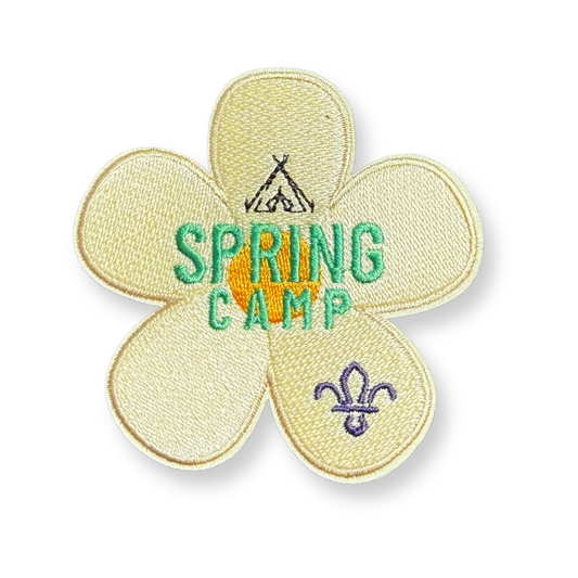 Spring Camp Badge - Embroidered