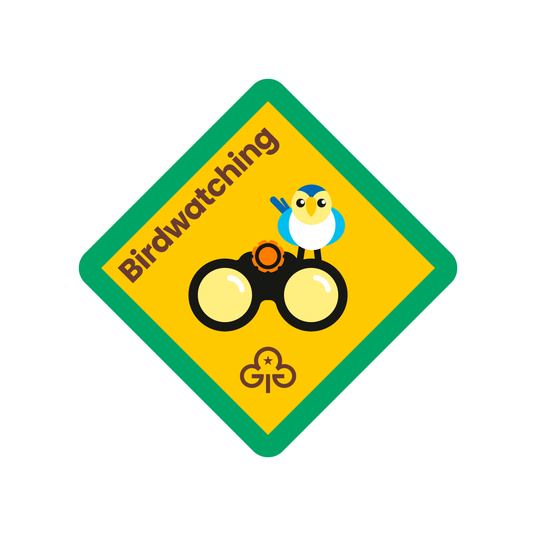 Brownies Birdwatching woven badge
