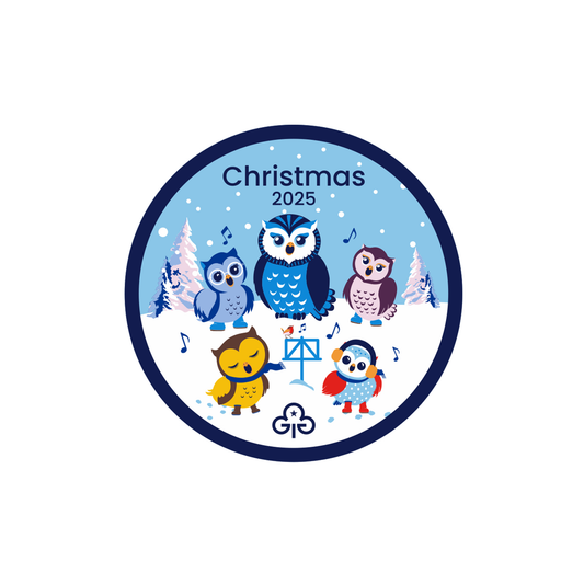 Christmas 2025 woven badge