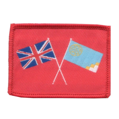 International woven badge