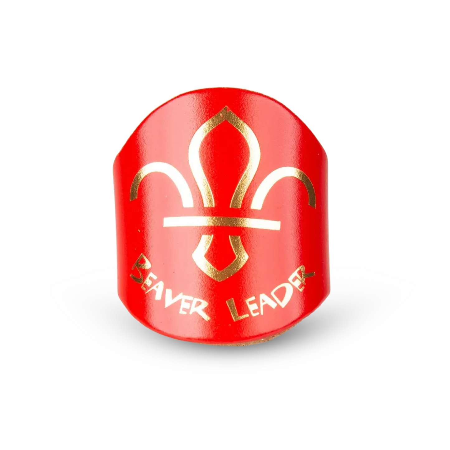 Beaver Scouts Leader Leather Woggle
