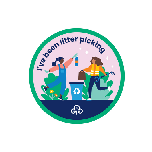 Little Picking woven badge